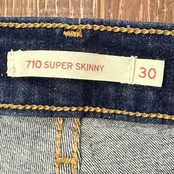 Levi’s 710 Super Skinny Jeans – Size 30x30 - Picture 13 of 14